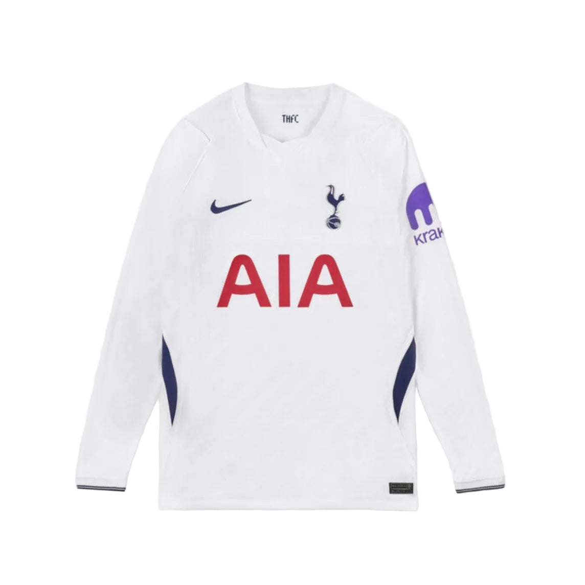 Camisola Tottenham Hotspur principal branca 2026/27 - MANGA LONGA