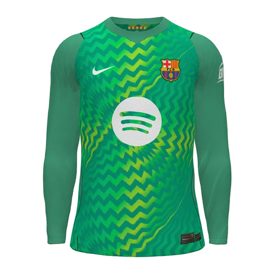 Camisola Barcelona guarda redes verde 2026/27 - MANGA LONGA