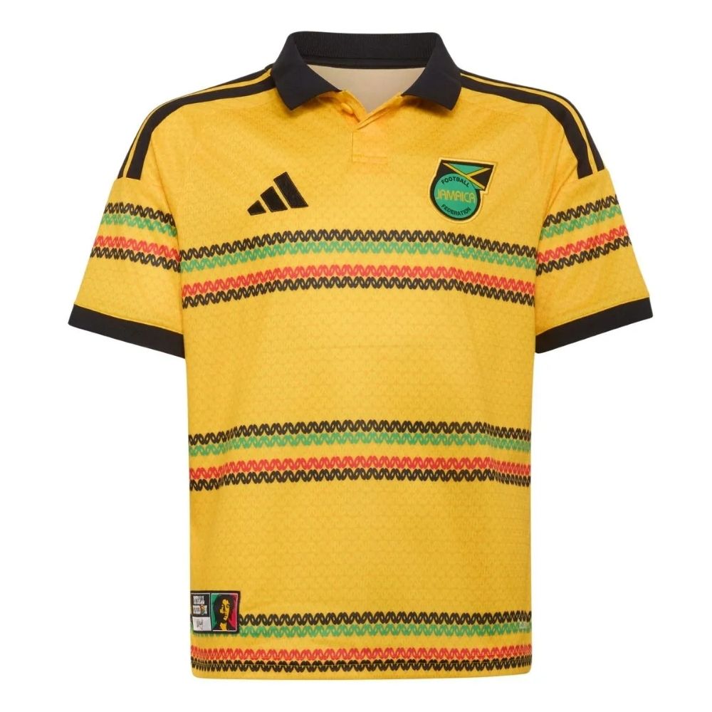 Camisola Seleção da Jamaica principal amarela - Copa do Mundo 2026