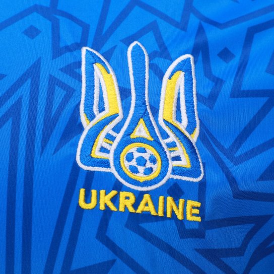 Camisola Seleção da Ucrânia alternativa azul - Copa do Mundo 2026