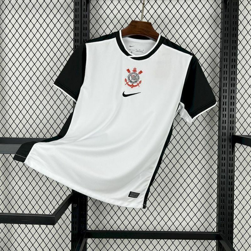 Camisola Corinthians branco Home 2025/26