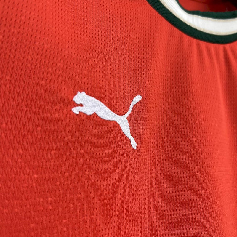 Conjunto infantil Seleção Portugal vermelho principal 2025