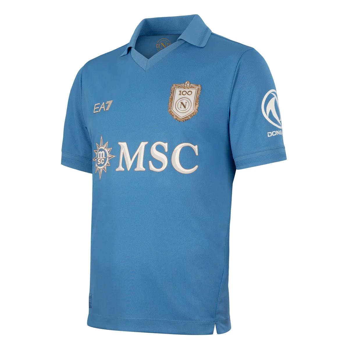 Camisola Nápoles 100 Anos Principal Azul 2026/27 – imagem 2