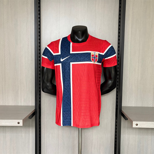 Camisola Seleção da Noruega principal vermelha 2026 - PLAYER