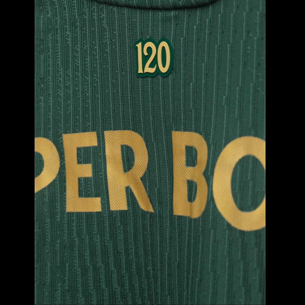Camisola S C P comemorativa 120 anos verde 2026/27 - [pré venda: 11 a 22 dias úteis]