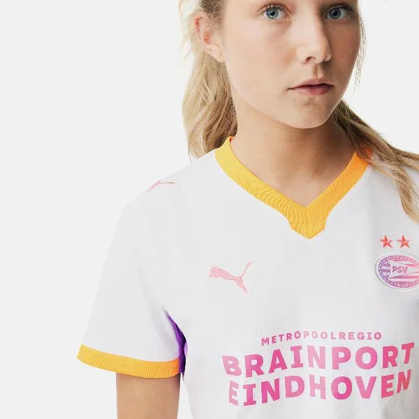 Camisola Feminina PSV Eindhoven Alternativa Branca 2026/27 – imagem 5