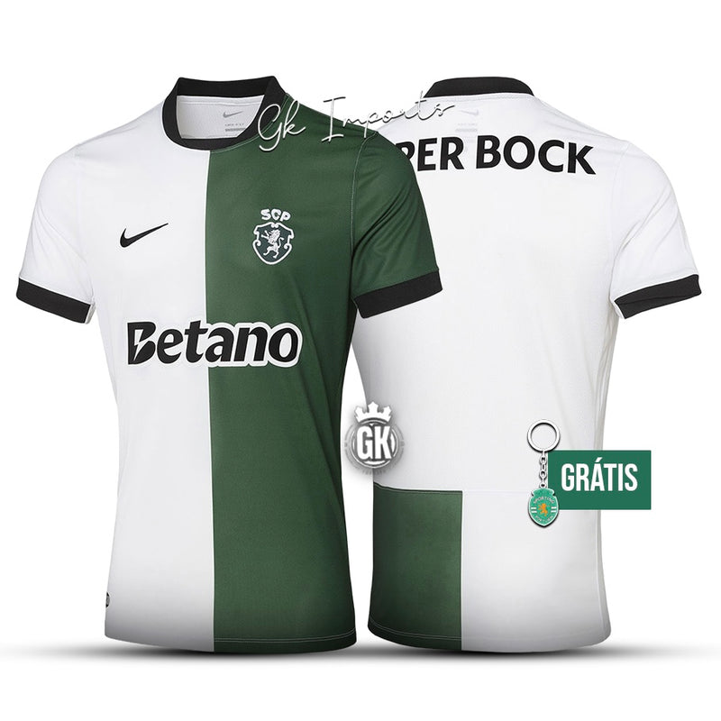 Camisola STROMP quarto equipamento 2025/26 verde/branco