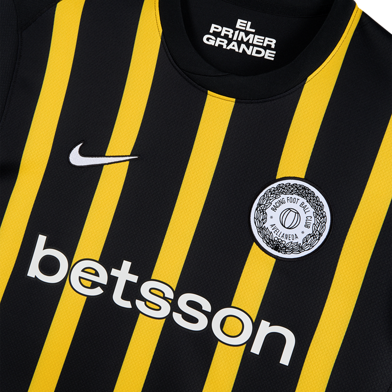 Camisola terceira preta/amarela 2026/27