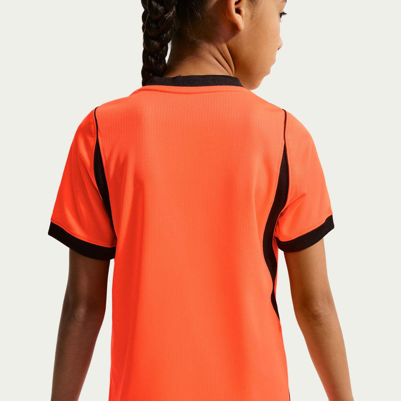 Conjunto infantil da Holanda principal laranja COPA DO MUNDO 2026