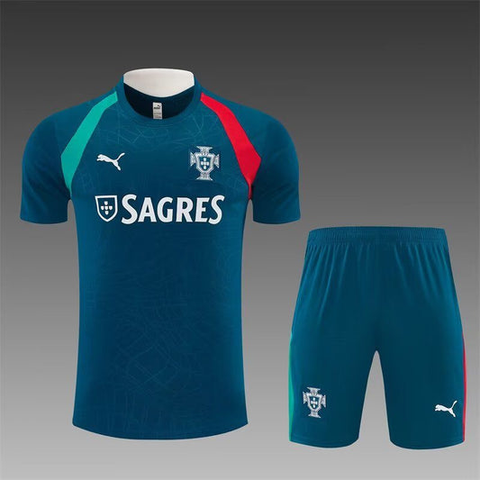 Conjunto Infantil Seleção de Portugal azul 2026/27 COPA DO MUNDO