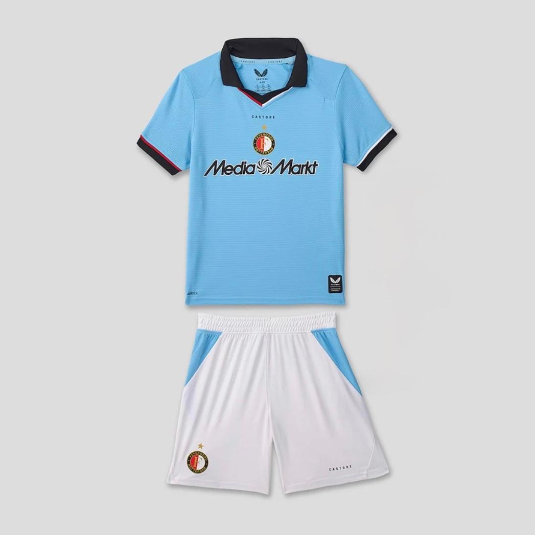 Conjunto Infantil Feyenoord Alternativo Azul 2026/27