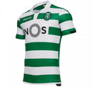 Camisola retrô principal 2018/19 verde e branca