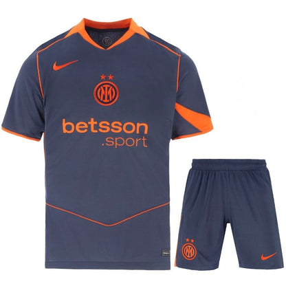 Conjunto Infantil Inter de Milão Terceiro 2025/26