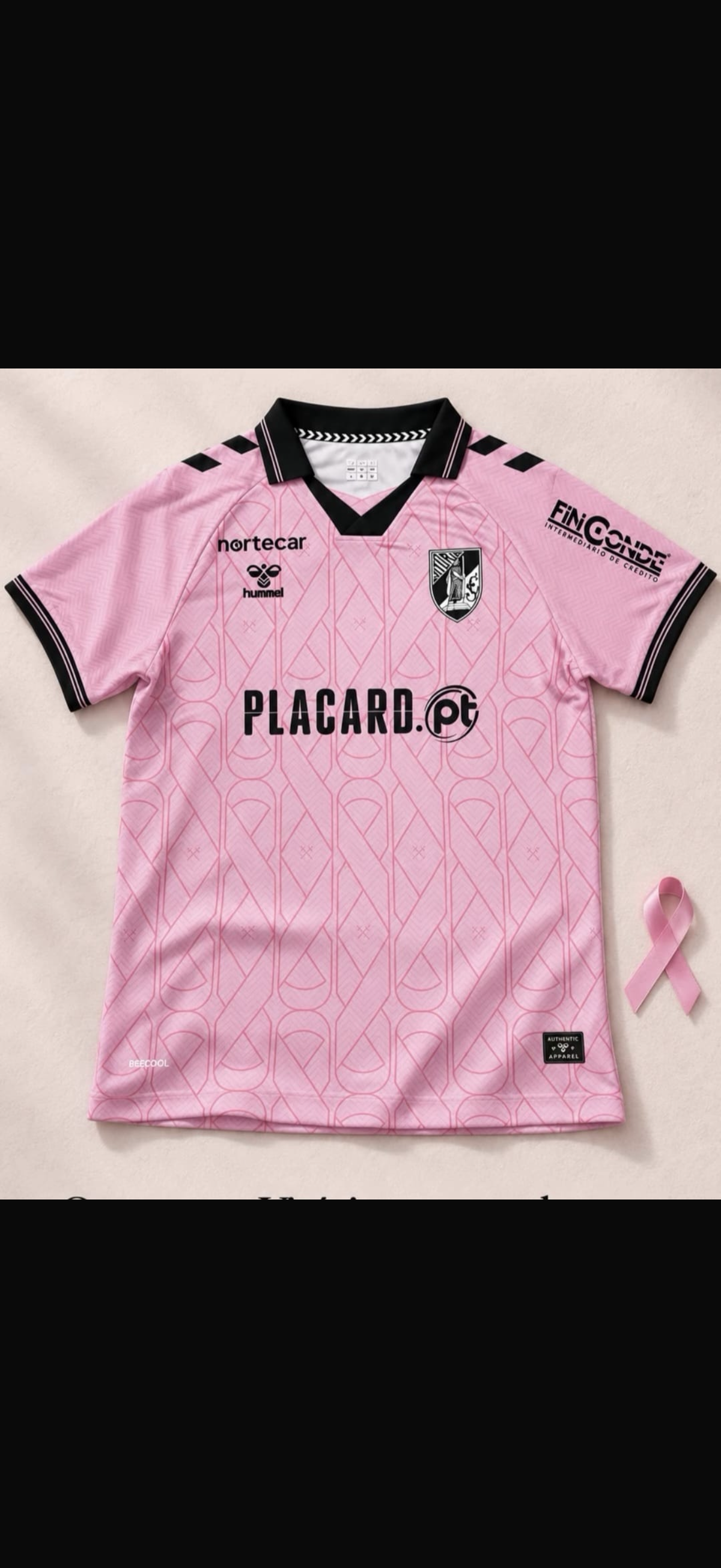 Camisola Vitória Guimarães outubro rosa 2026/27