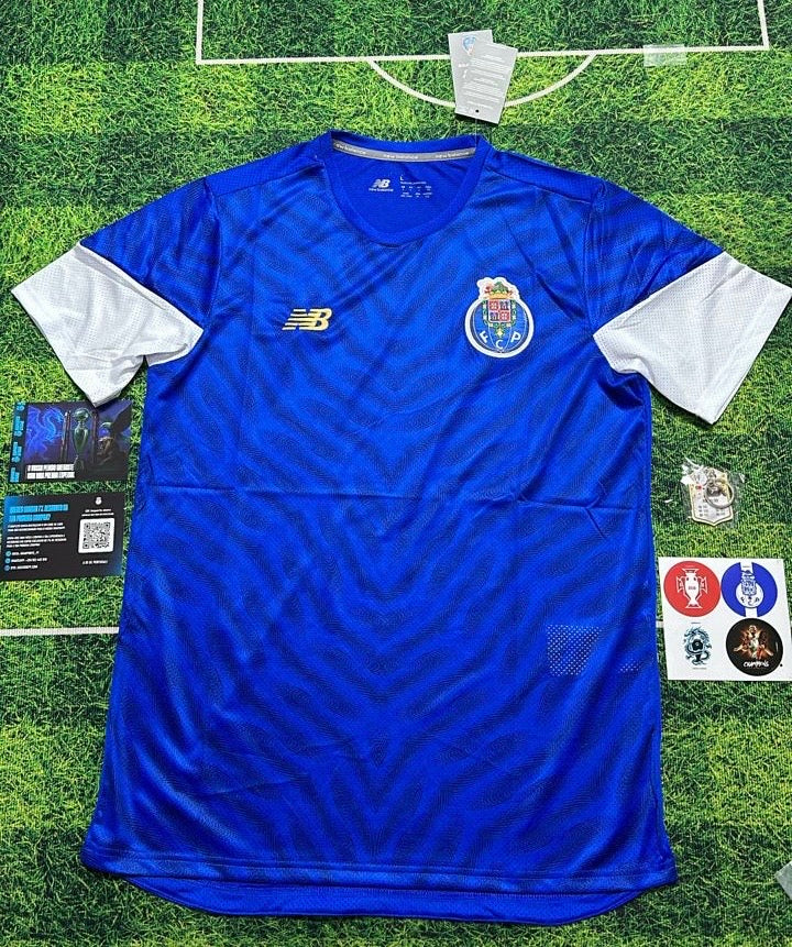 Camisola PRÉ JOGO azul 2025/26