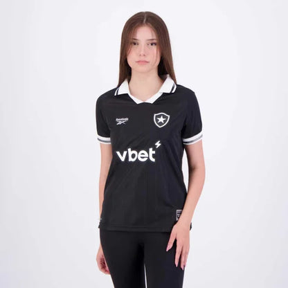 Camisola Botafogo 2026 Away preta - FEMININA