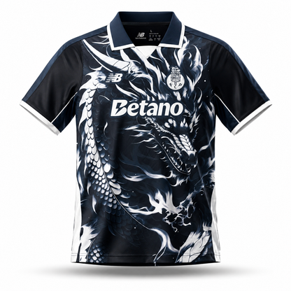 Camisola dragão azul e preta concept 2026/27 - LANÇAMENTO EXCLUSIVO
