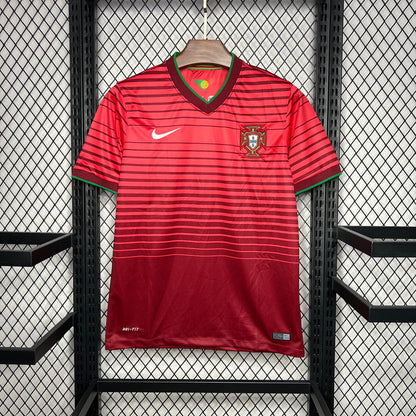 Camisola Portugal vermelha retrô 2014