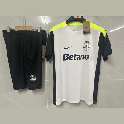 Conjunto adulto treinamento cinza e preta 2025/26