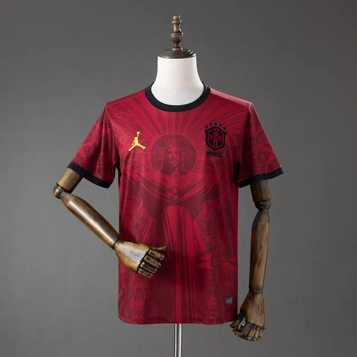Camisola Brasil Vermelha Concept 2026
