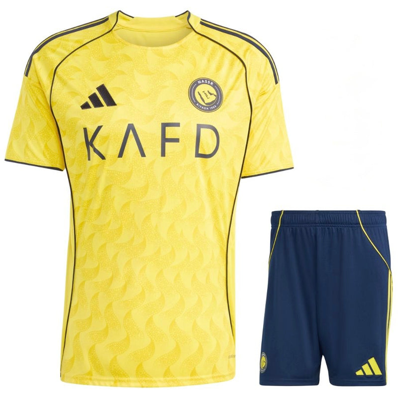 Conjunto infantil Al Nassr principal 2025/26