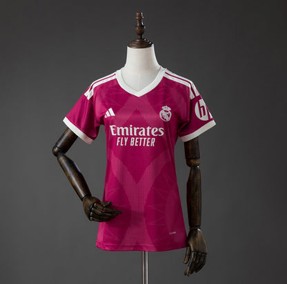 Camisola Real Madrid FEMININA terceira rosa 2026/27