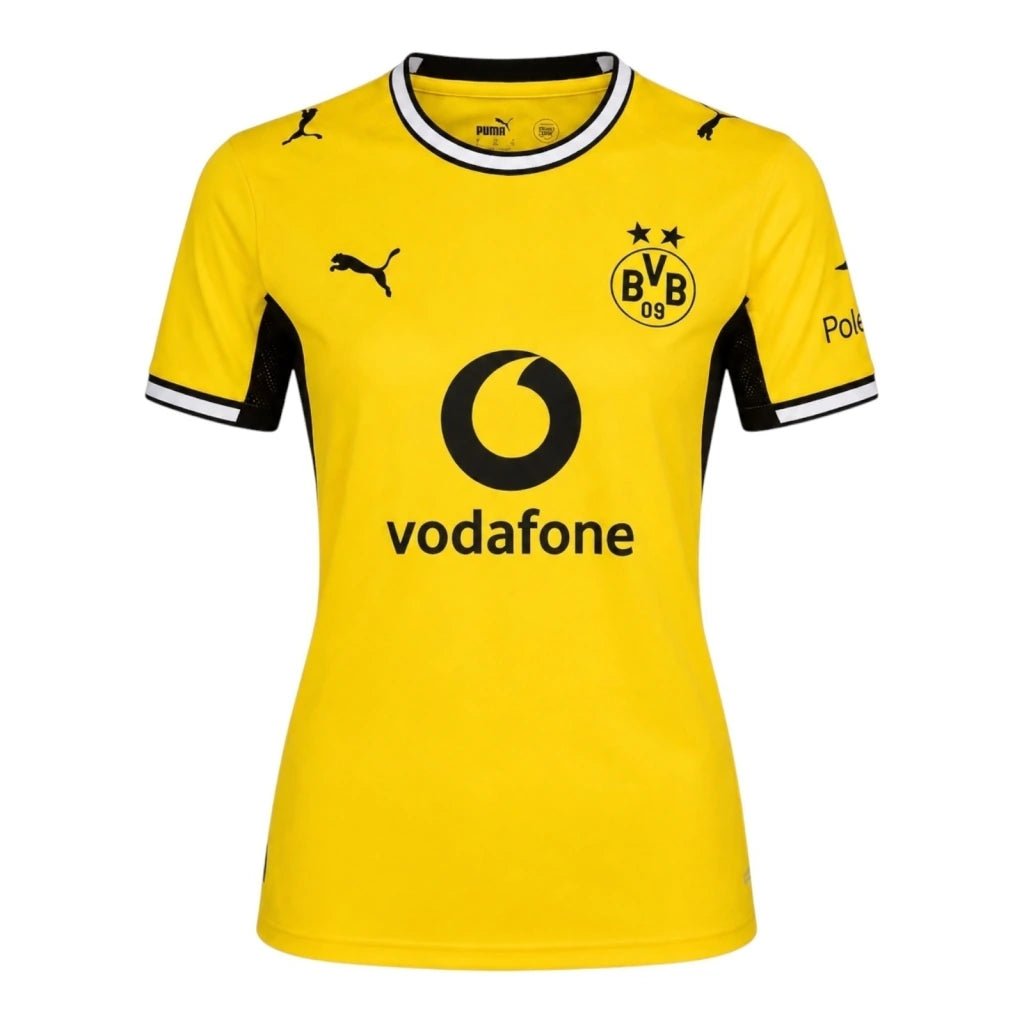 Camisola Borussia Dortmund FEMININA amarela Home 2026/27