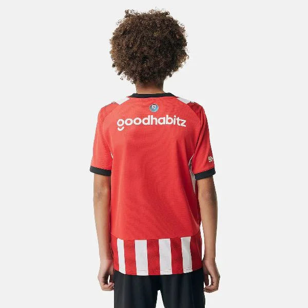 Conjunto Infantil PSV Principal Vermelho e Branco 2026/27 – imagem 2