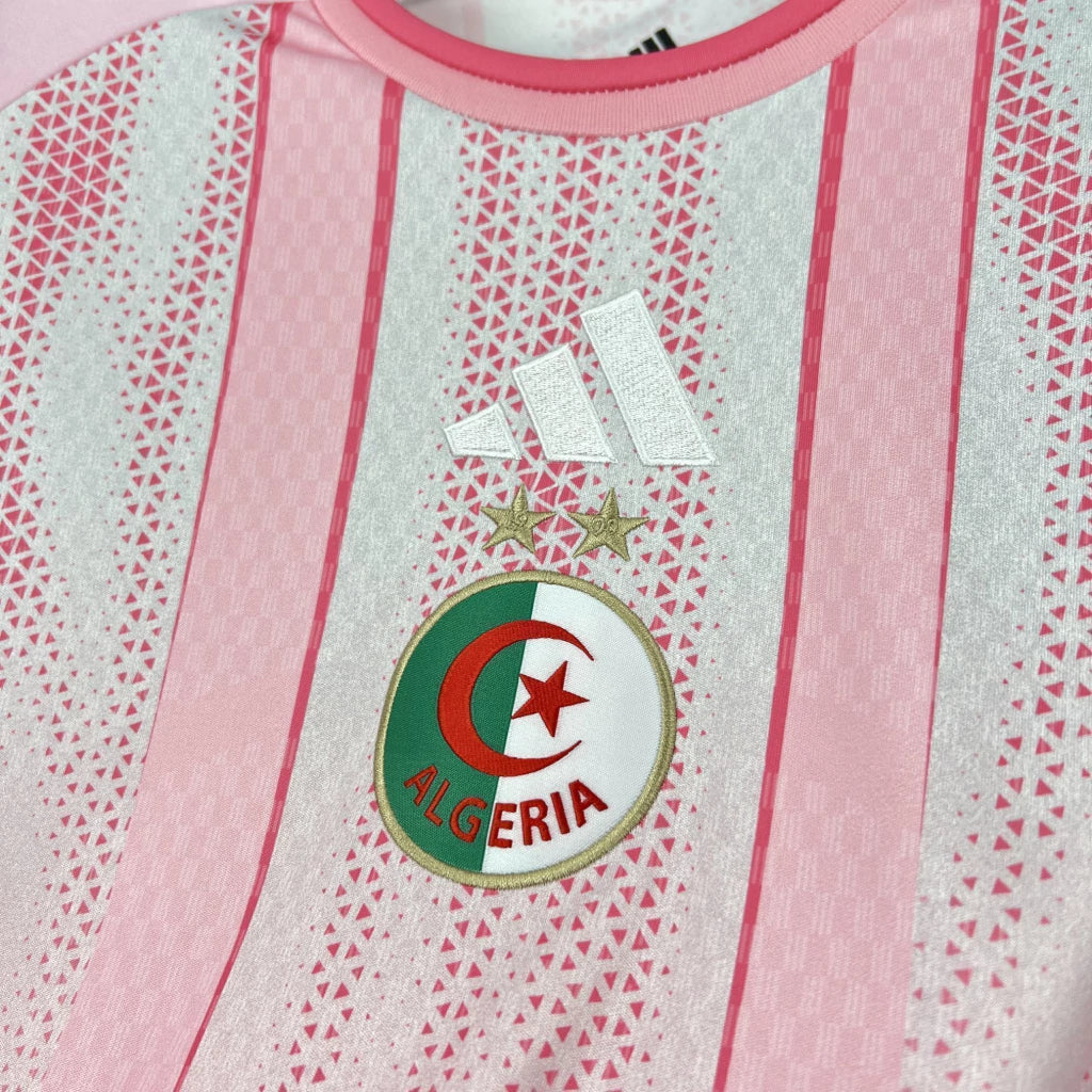 Camisola Seleção da Argélia terceira rosa - Copa do Mundo 2026