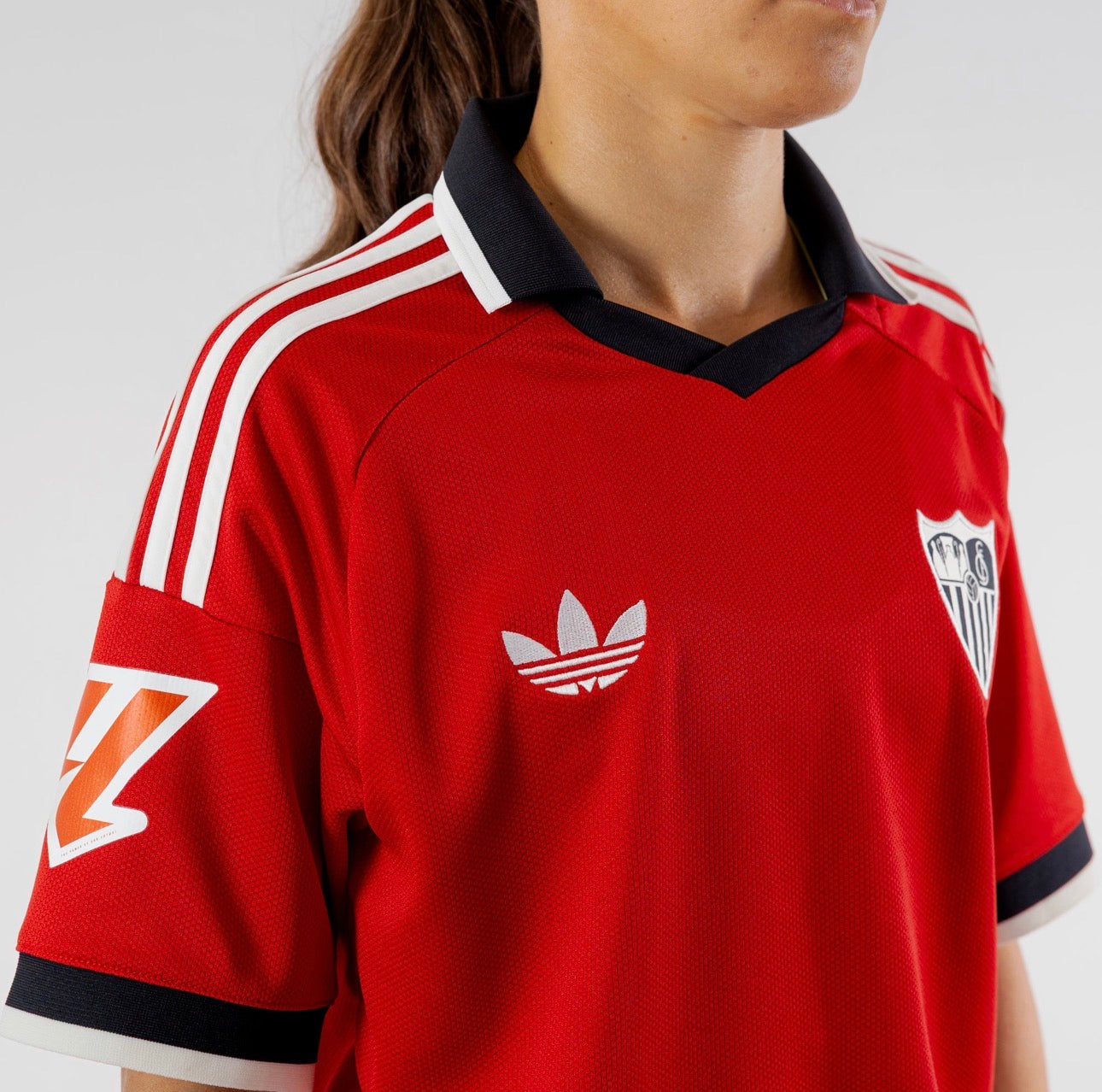 Camisola Sevilla Feminina alternativa vermelha 2026/27
