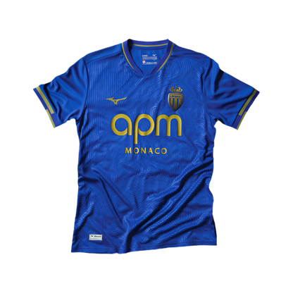 Camisola AS Mônaco alternativa azul 2025/26