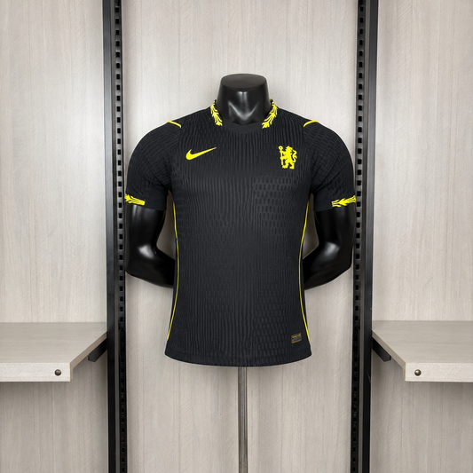 Camisola Chelsea alternativa preta 2026/27 PLAYER