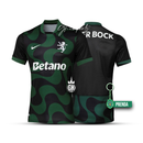 Camisola alternativa 2025/26 preto e verde - LANÇAMENTO