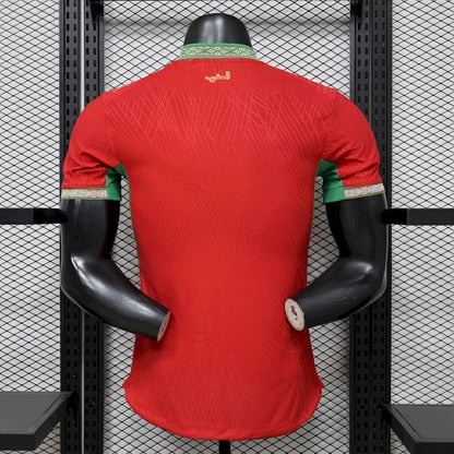 Camisola Marrocos principal copa do mundo 2026 vermelha - PLAYER
