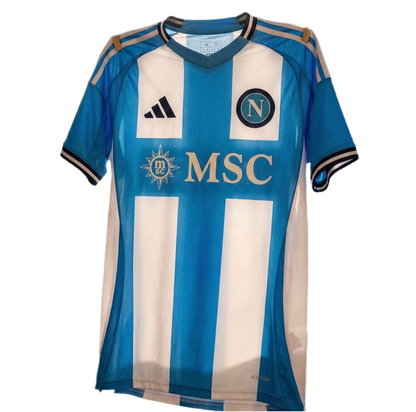 Camisola Napoles azul e branca 2026/27 - napoli