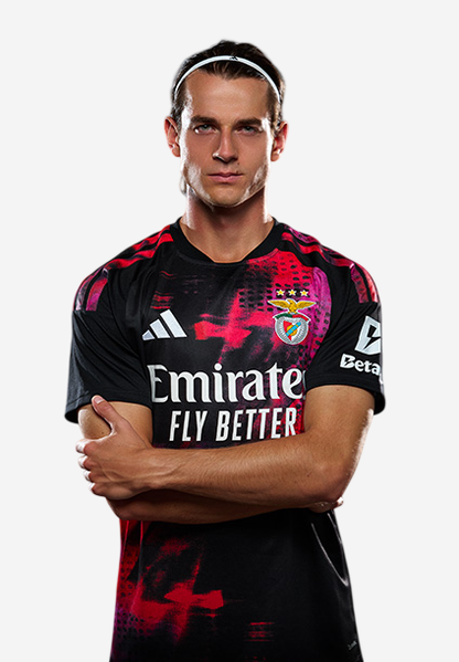 Camisola águia alternativa terceira camisola preta e vermelha 2026/27 - LANÇAMENTO