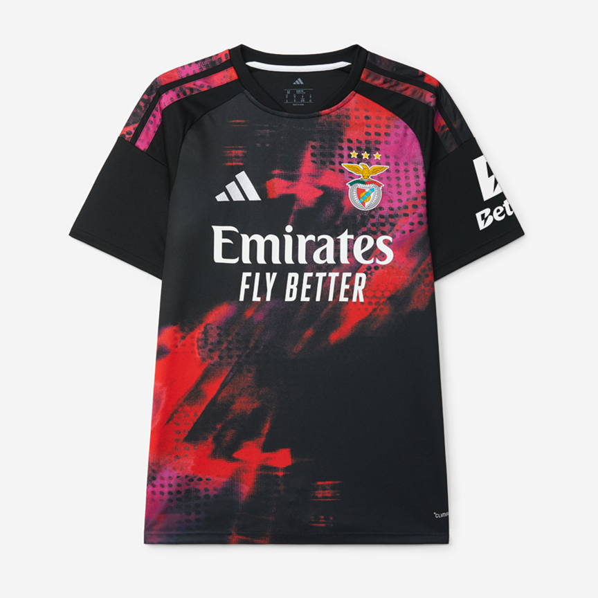 Camisola águia alternativa terceira camisola preta e vermelha 2026/27 - LANÇAMENTO