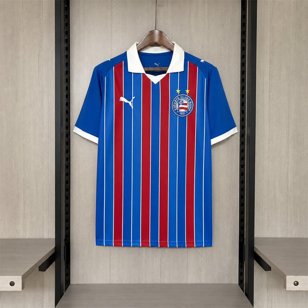 Camisola alternativa vermelha/azul 2026/27
