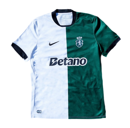 Conjunto infantil STROMP quarto equipamento branco/verde 2025/26
