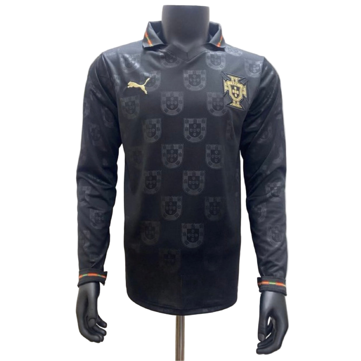 Camisola Seleção Portugal MANGA LONGA edição especial pantera negra EUSÉBIO 2026/27 - ADEPTO