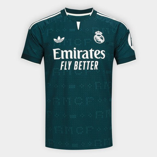Camisola Real Madrid verde alternativa 2026/27