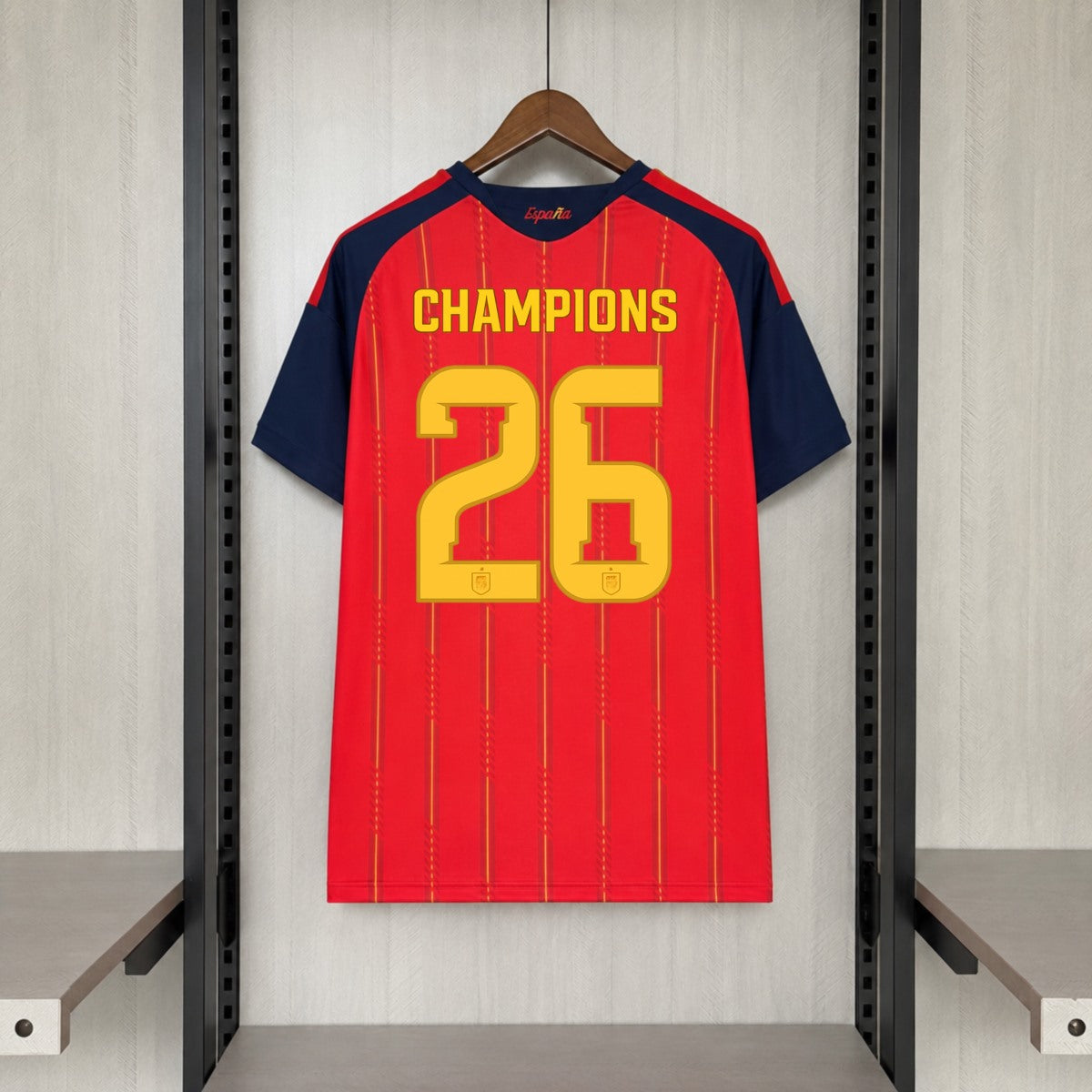 Camisola Seleção da Espanha principal - CAMPEÃO COPA DO MUNDO 2026