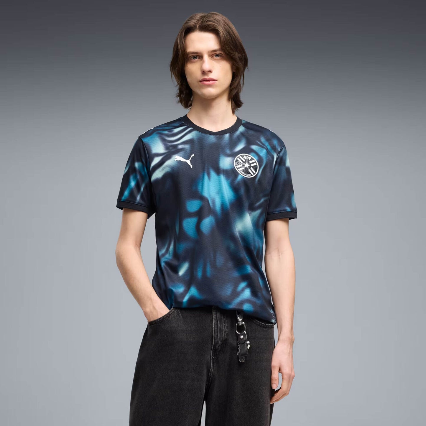 Camisola Seleção da Paraguai alternativa azul - Copa do Mundo 2026