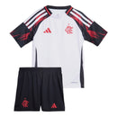 Conjunto Infantil Flamengo segundo equipamento 2025/26