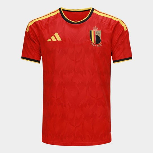 Camisola Seleção da Bélgica principal vermelha - Copa do Mundo 2026