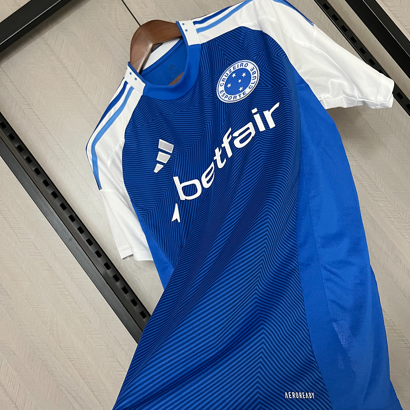 Camisola Cruzeiro azul home 2025/26