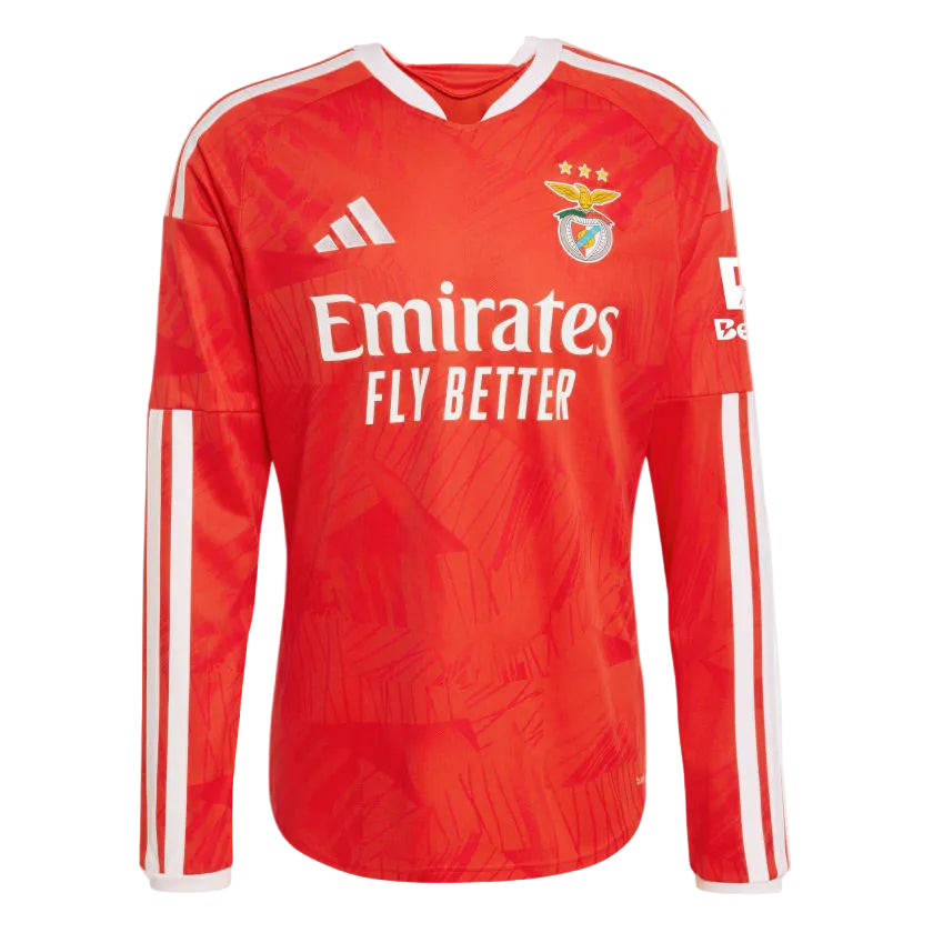 Camisola principal MANGA COMPRIDA vermelha 2026/27