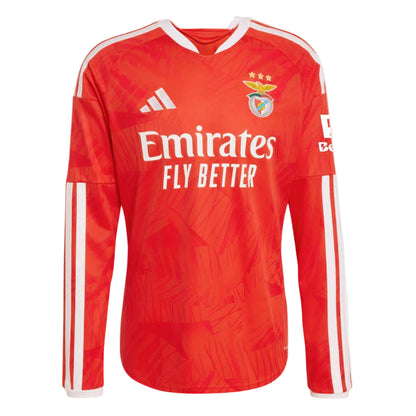 Camisola principal MANGA COMPRIDA vermelha 2026/27