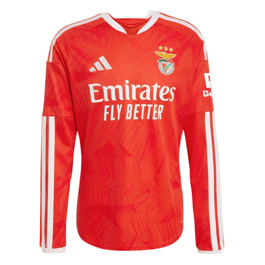 Camisola principal MANGA COMPRIDA vermelha 2026/27