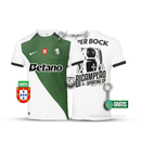 Camisola BICAMPEÃO stromp verde/branca 2024/25
